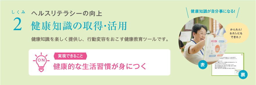 健康知識の取得・活用